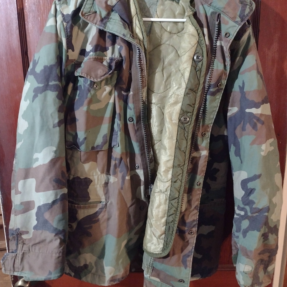 U.S. Army Green and Brown Camouflage Jacket